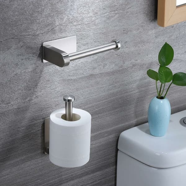 Toiletpapirholder - Selvklæbende toiletpapirholder til badeværelse