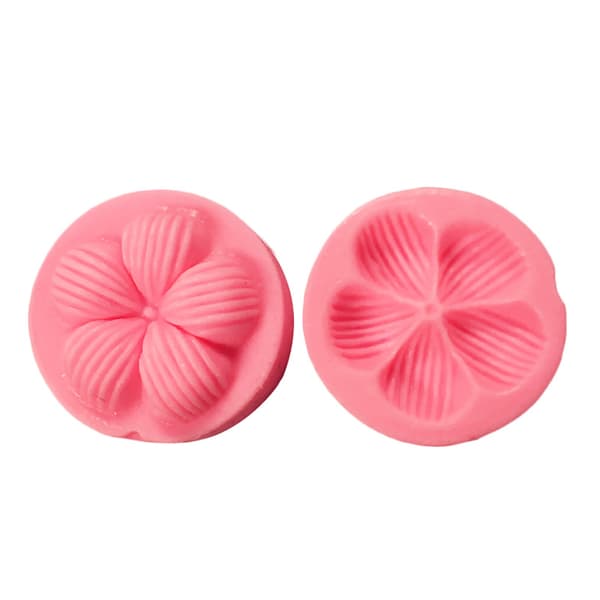 Plommonblomma blomma silikon fondantform kök sockerpasta bakning