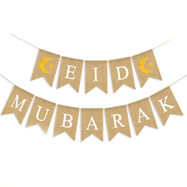 Ramadan Bunting-koristeviiri, Muslim Eid Mubarak -koristebanneri, muslimi, islam, Ramadan-koristeviiri, juhlatila