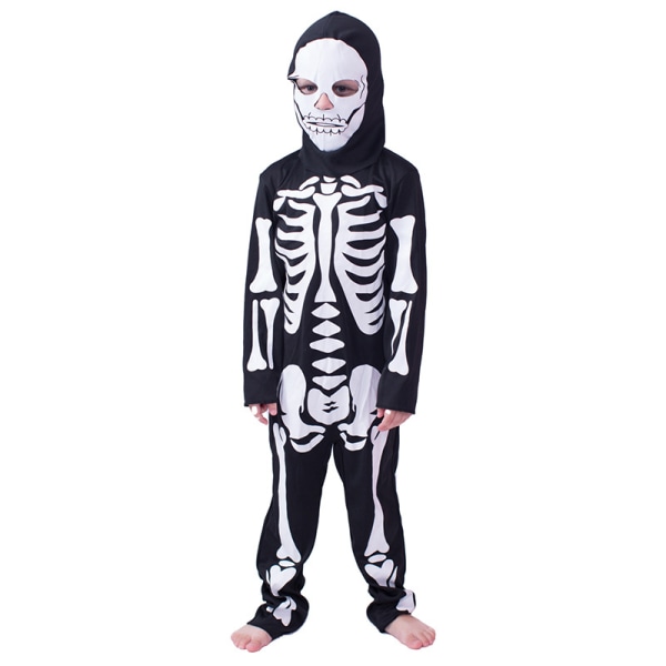 Halloween kostym kostym för barn bal män och kvinnor Skeleton Sk