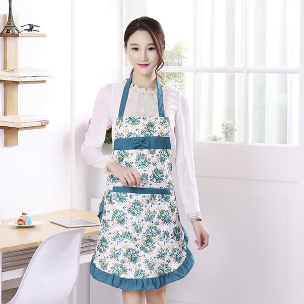 6 stk forkle Floral kjøkken Bib forklær kokk matlaging baking Restaura