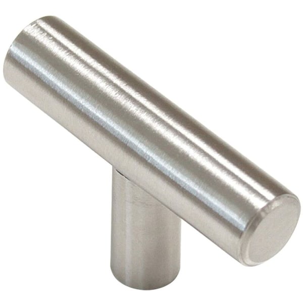 20 x Ø12 mm Drawer Knobs Length 50mm T- Bar Stick Handle Kitchen