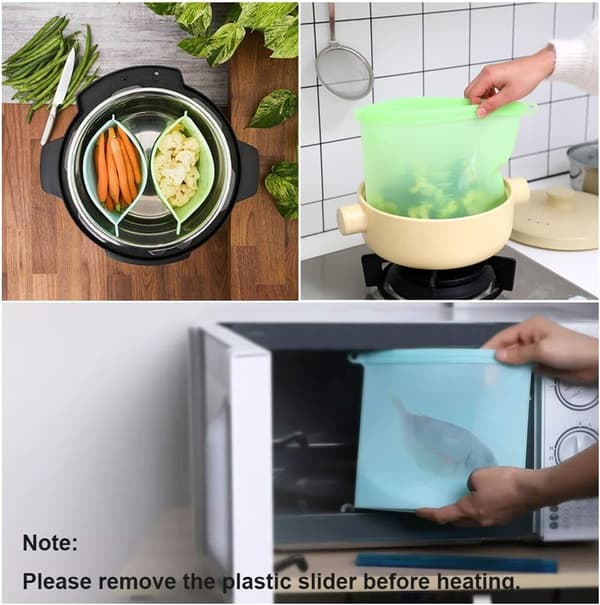 10 stk. rustfrie lukkeklips, poselukkende klips, klips til mat, kaffe, brød og snacksposer