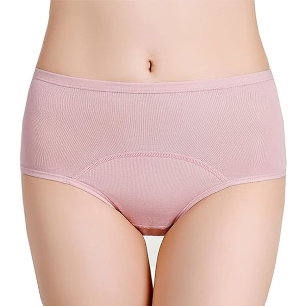 Menstruations trosor för kvinnor tunga flöde bomullsperiod trosor för flickor Anti