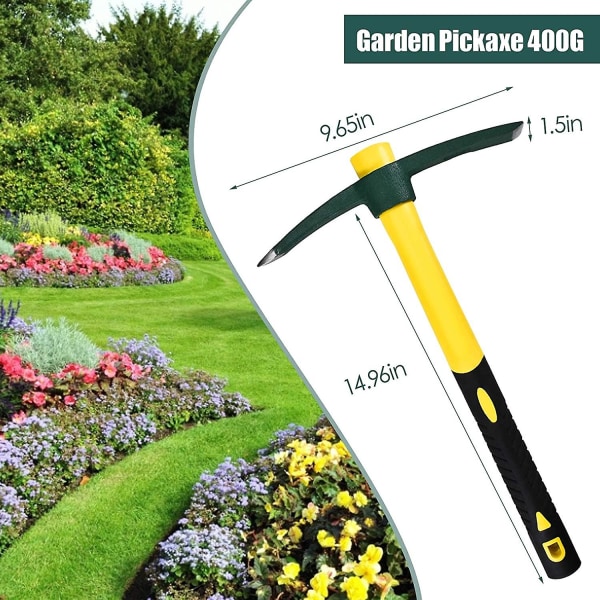 Mockock Plast Handtag Hacka Hacka Hacke För Trädgård Blomsterbäddar