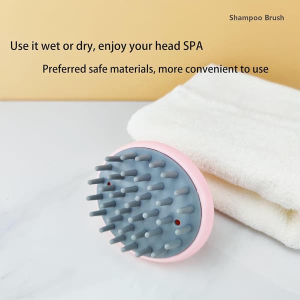 Hårbottenmassageborste, Hårbottenmassager, Huvudmassager för att främja blodcirkulation, Hårväxt, Hårbottenrengöring
