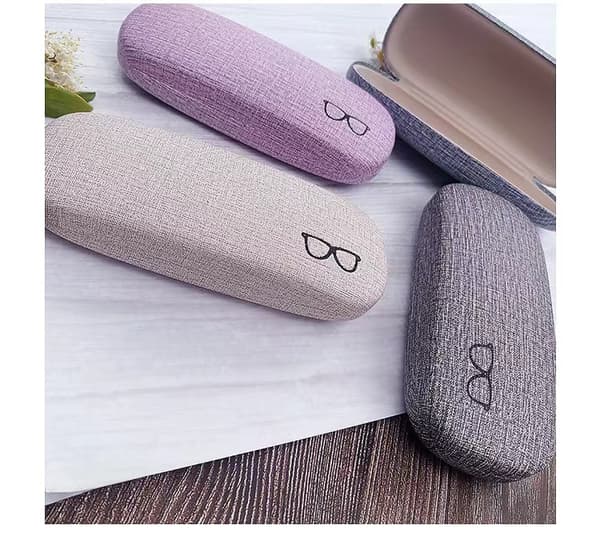 Hard Shell Eyeglasses Case, 4 Pack Unisex Protective Case for Glasses