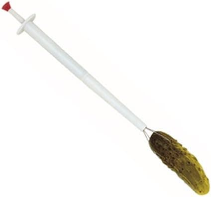 Rustfritt stål og plast Deluxe Pickle Pincher, 8 tommer, hvit