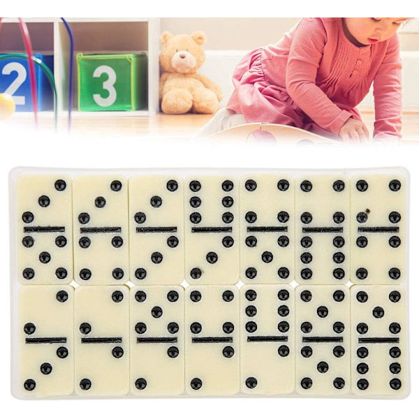 Pedagogisk Leksakståg Domino Spel Leksak Hjärnträning Intelligen