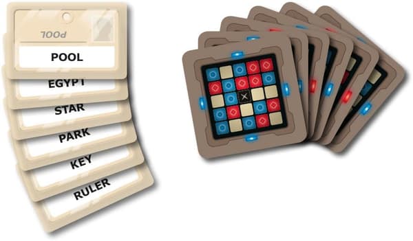 Codenames-lautapeli, Game Edition, 25*18*6cm