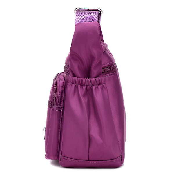 Kvinners håndveske satchel stor - lilla