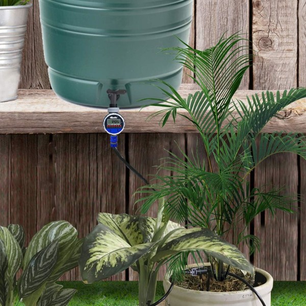 Timer Irrigation Controller Trykløs Drift, Kugleventil