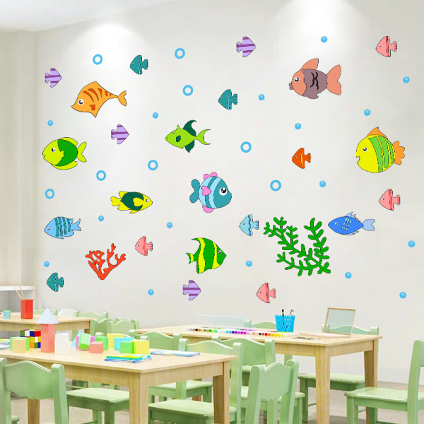 A set of wall stickers the world under the sea Wall Stickers Wall