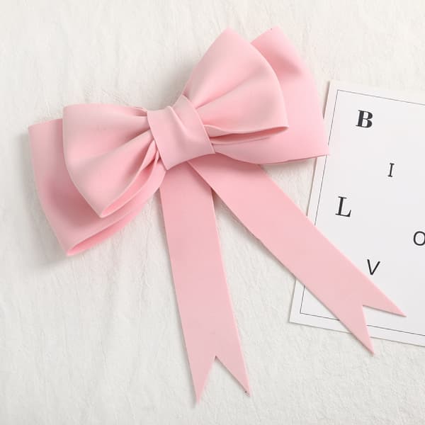 Pink sløjfe 3D gavebuer Ingen samling til krans Valentinsdag