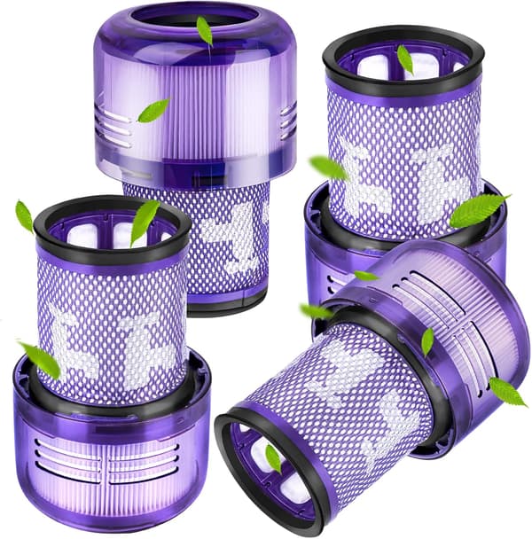 4-pack HEPA-filter till Dyson V12 Detect Slim dammsugare