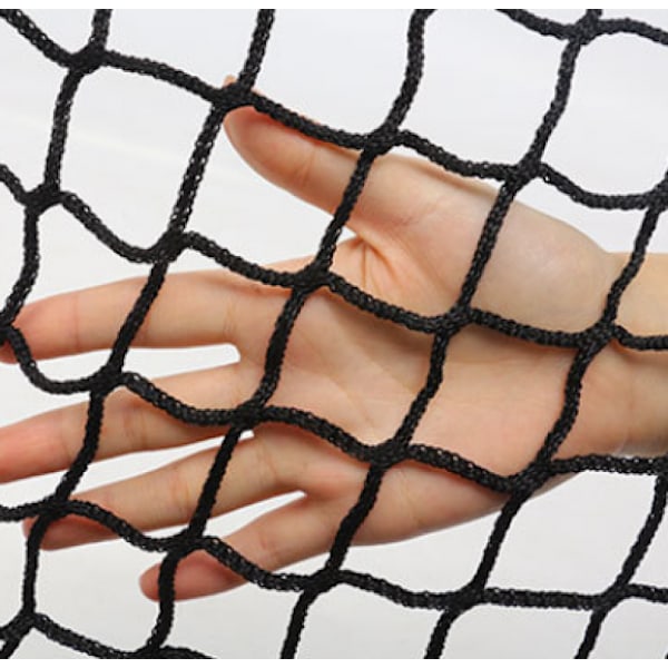 1,5*2,2 m Stræk Trailer Net - Tæt Maske med Gummireb [Sort/Elastisk]