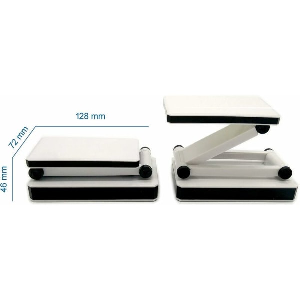 Mobil COB LED-lampe Foldbar Skrivebordslampe 3 Lysstyrkeniveauer