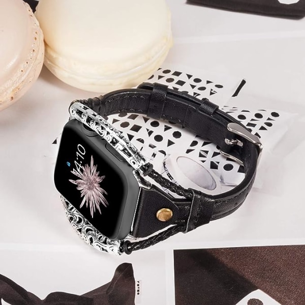 Apple Watch Bands 42mm 44mm 45mm for iWatch SE Womens Handmade Tw