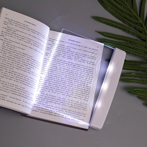 Flat Book Light Page Book Light för Clear LED Full Page Illuminat