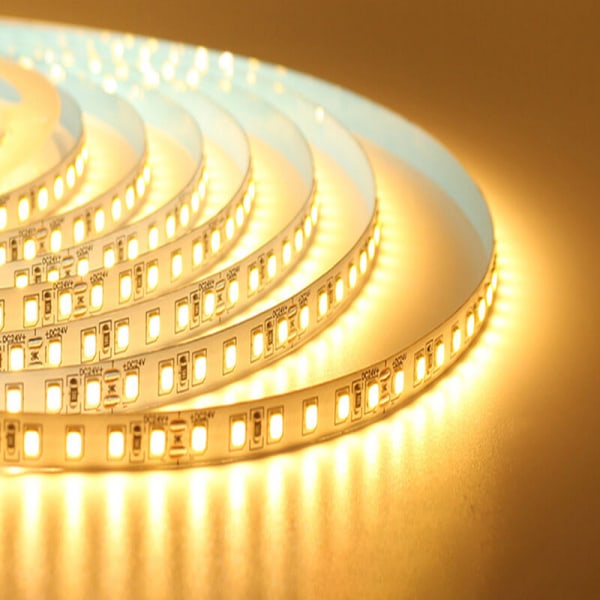 LED-remsa för trappor, rum, flexibla LED-remsor för inredning, varm vit, 5m, 2700K, 3528, 60LED