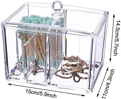 Bomullsballdispenser, sminkebomullsbeholder bomullsputeorgan