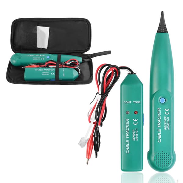 MS6812 Kabeltracker, Kabeltracker, Kabeldetektor Robotplæneklipper, Bærbar Kabeltracker, Telefonkabeltester, Elektrisk Kabeltracker Til Telefon