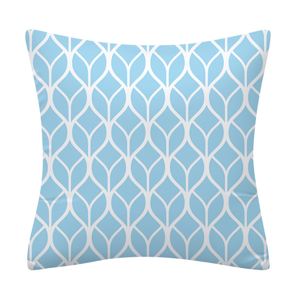 Set med 4 kuddfodral, 45x45cm, dekoration för soffan i huset
