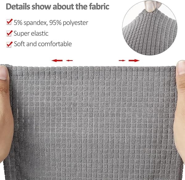 Armstödsskydd för soffa, set med 4 halkfria armstödsskydd för arm
