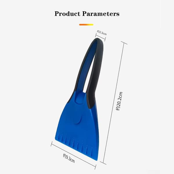 2 stycken vindruta frost squeegee, stark och hållbar isskrapa