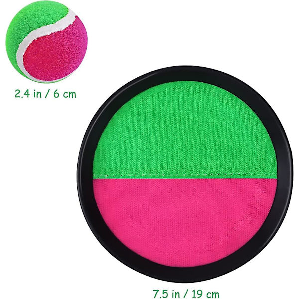 Tarrakuulapeli Catch Ball -setti Lapsille Hauska Ulkopeli