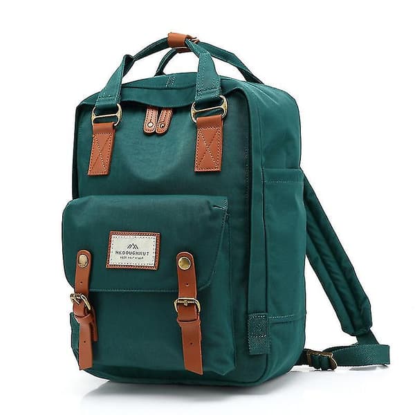 Skolstudent Ryggsäck College Bookbag Resväska Donut Casual Solid Color Poly