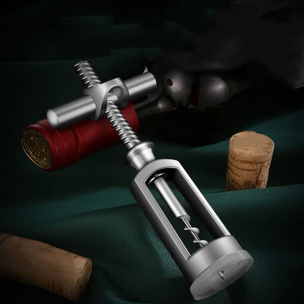 Cabilock Vinkorkfjerner Vinåbner Vinflaske Corkscrew Vinåbner Corkscrew Metal Vin