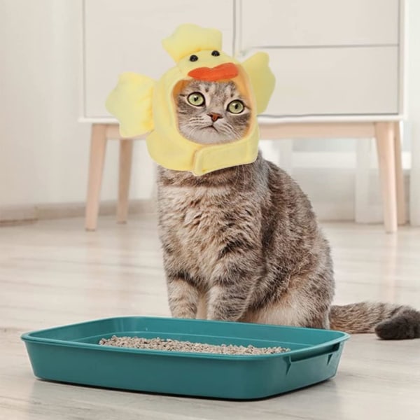 Cosplay kæledyr hat, behagelig gul and form kæledyr hat hovedbeklædning A