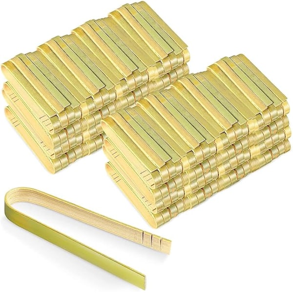 120-pack Mini Bambutänger Små Engångständstickor i Trä Rostat Bröd Bambutänger Köksredskap Små Trätänger Kök Catering Buffé Hushållsartiklar