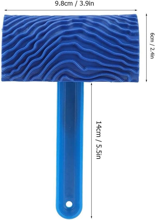 Träådring väggborste imitation gummi träådringseffekt färg rulle