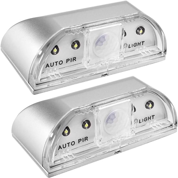 2-pack nyckelhålsljus, infraröd IR trådlös dörrlåslampa, auto