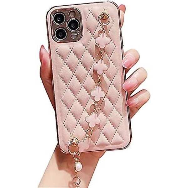 Yhteensopiva iPhone 13promax nahkakotelo Glitter Sparkle Luxu