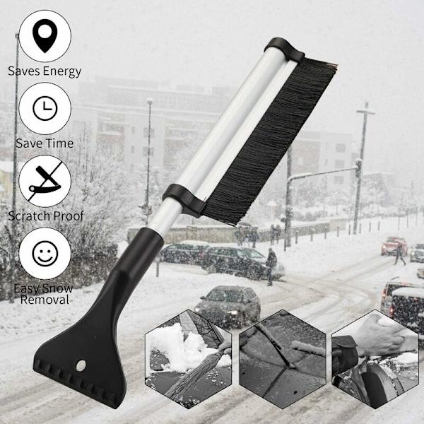 Lumikola, 2 in 1 Jääraappa Lumikola Lumiharja Harja Harja