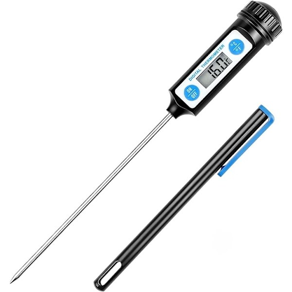 Kjøkkentermometer, digitalt termometer med lang probe