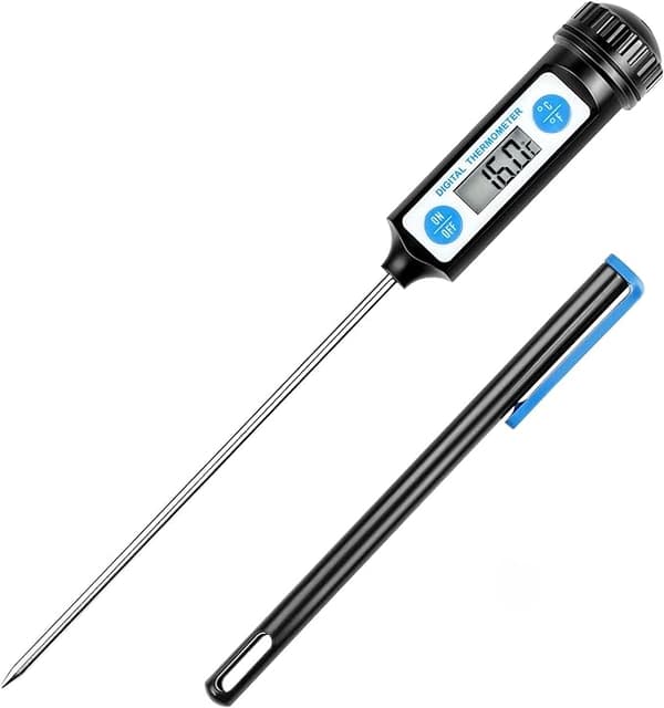 Kökstermometer, digital termometer för kök med lång sond