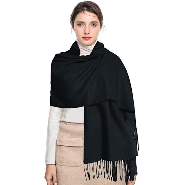 Sjal Wrap för Kvinnor Vinter Varm Halsduk Män Stor Mjuk Scarves för Höst och Vinter 200cm x 65cm