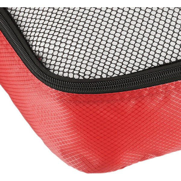 4 förvaringsväskor för bagage, Röd, 45*32*9cm