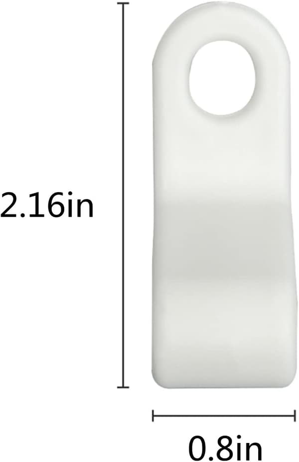 40 bøjleforbindelseskrog, tøjstativ, bøjleforlængerklemme,
