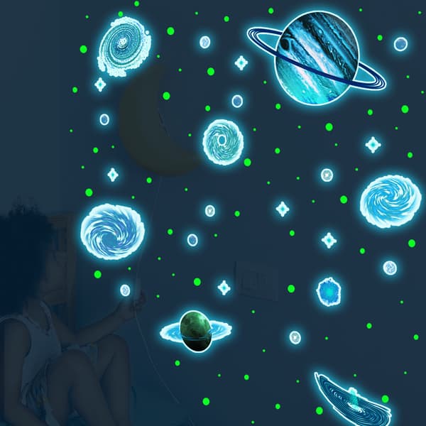 Planeettojen universumin seinätarra-sarja Seinätarra Seinäkoriste