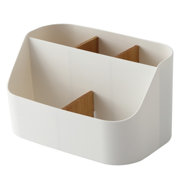 Skrivbordsorganisatör Fjärrkontrollhållare Makeup Caddy Box