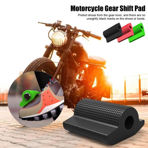 Växelspaksskydd för motorcykel, halkfritt, 2-pack