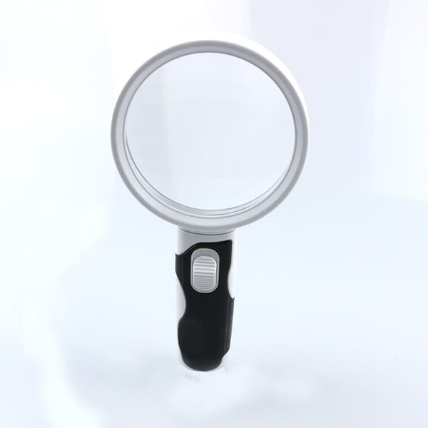 Skrivebordslampe med forstørrelsesglas og professionel LED-belysning