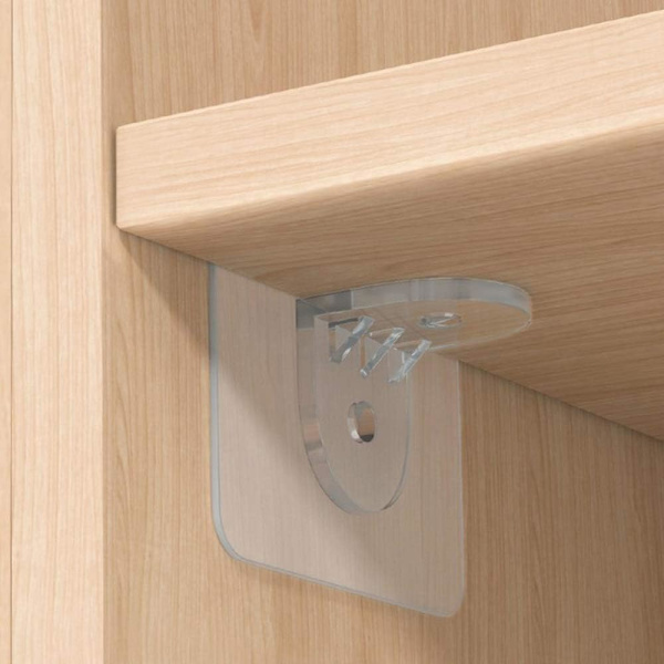 20 st hyllstöd, fastsättning av skiljevägg, självhäftande hyllstöd, självhäftande hyllstöd