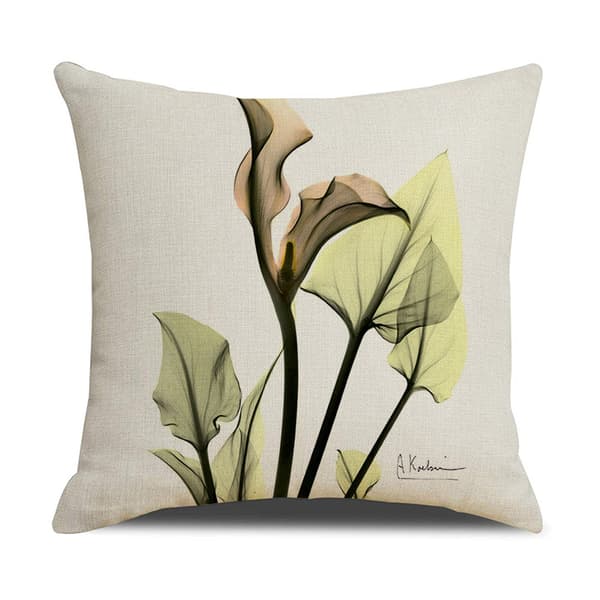 Sæt med 6 stk. smukke pudebetræk 45X45cm bløde dekorative sofa puder