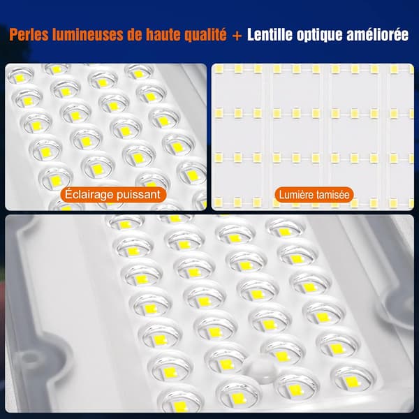 30W LED Flomlys Bevegelsessensor, Utendørs LED Spotlight 3000LM